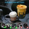 Auto-Getränkehalter um 360° drehbar mit Organizer-Aufbewahrung