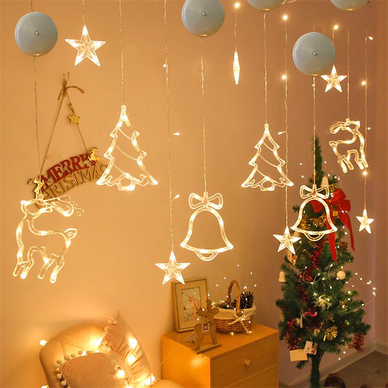 Weihnachts-LED-Saugnapf-Kronleuchter
