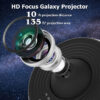 Galaxy Nachtlichtprojektor 360° Sternenhimmellampe für Kinder