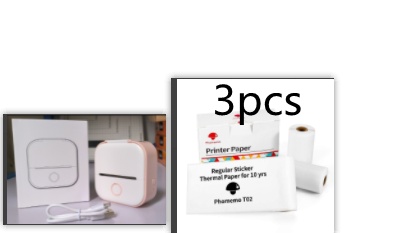 Mini-Thermo-Etikettendrucker Bluetooth für Zuhause & Studenten
