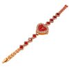 Diamant-Herz-Armbanduhr-Set
