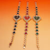 Diamant-Herz-Armbanduhr-Set
