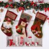 Weihnachtsstrumpfsocken Schneemann Weihnachtsmann Elch