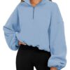 Loose Sport Pullover Hoodie Damen Winter