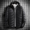 Herren-Baumwolljacke mit Kapuze