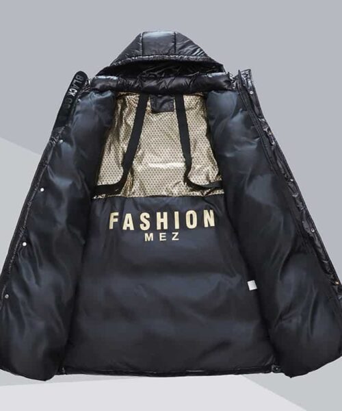 Winterwarmer Kapuzenmantel mit Taschenmode