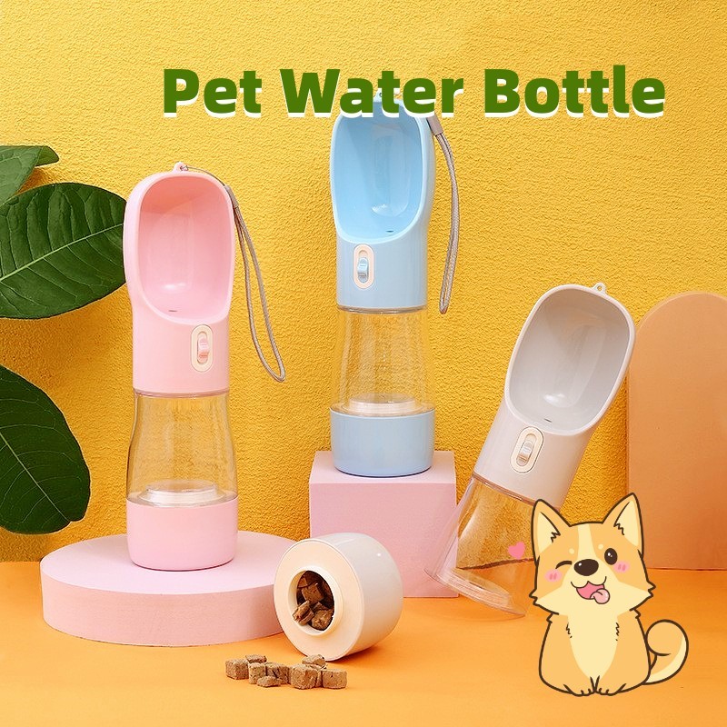 Haustier-Hundewasserflaschen-Futternapf