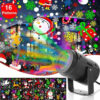 Weihnachtsfeier Lichter Schneeflocke Projektor Licht LED