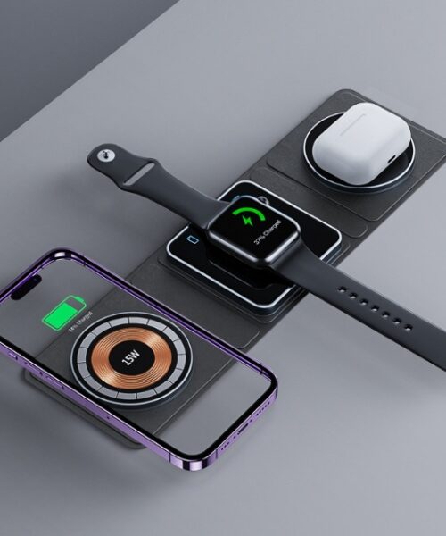 Magnetisches 3-in-1-Wireless-Ladegerät für iPhone