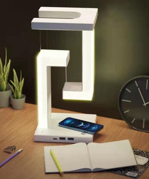 Schwimmende Tischlampe mit kabelloser Aufladung für das Schlafzimmer zu Hause