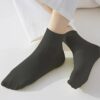 5 Paar weiche Baumwollsocken für Damen