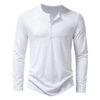 Herrenbekleidung Langarm-T-Shirt Mode