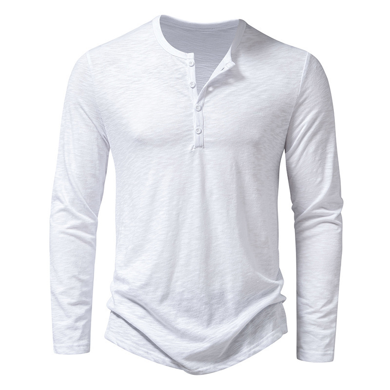 Herrenbekleidung Langarm-T-Shirt Mode