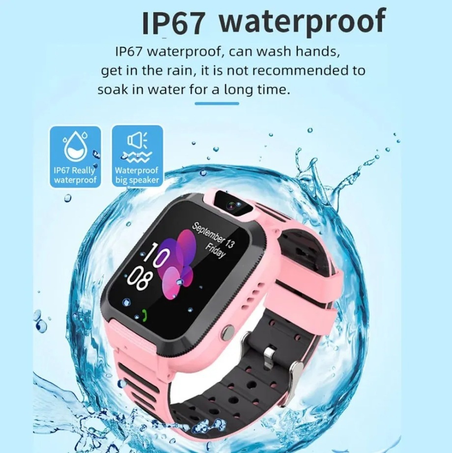 SOS Call LBS Tracker 2G wasserdichte Kamerauhr für Kinder