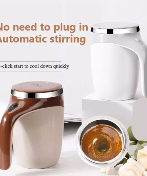 Wiederaufladbares Modell mit automatischem Rührbecher für Kaffee
