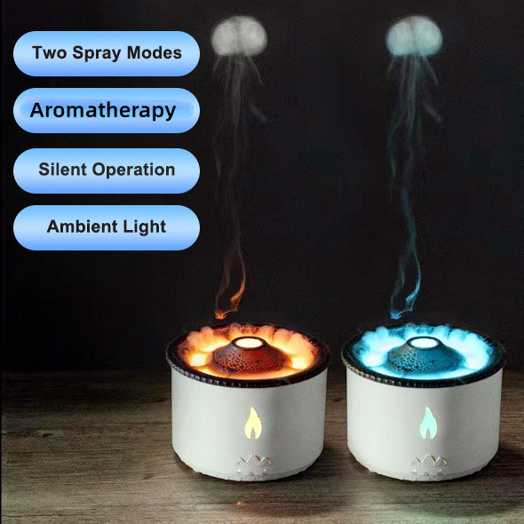 Kreativer Ultraschall-Vulkan-Aromatherapie-Diffusor für ätherische Öle