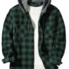 Herrenmode-Persönlichkeits-Plaid-Kapuzenhemd