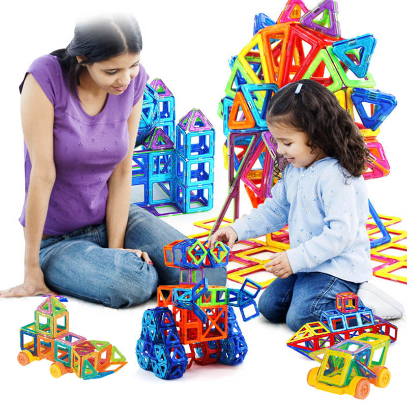 Magnetische Bausteine Spielzeug Kinder DIY Bauset
