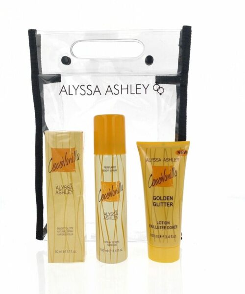 Damenparfüm-Set Alyssa Ashley EDT 3-teilig