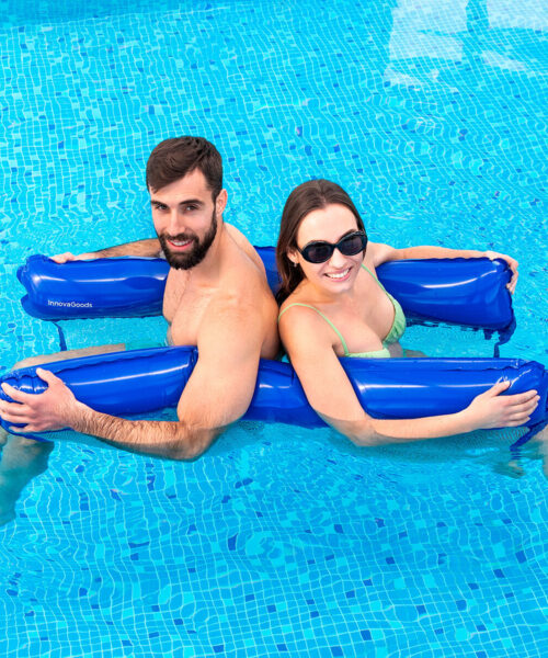 Doppelte schwimmende Wasserhängematte für Schwimmbad Twolok InnovaGoods