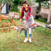 Faltbarer Holzkohlegrill aus Edelstahl ExelQ InnovaGoods