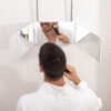 Badezimmerspiegel mit LED-Licht und 360°-Sicht SelfKut InnovaGoods