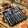 Grillbesteck-Set mit Koffer BBSet InnovaGoods 12-teilig