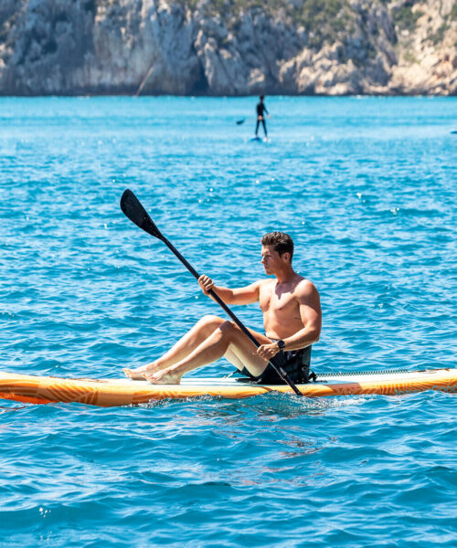 Aufblasbares 2-in-1-Paddel-Surfbrett mit Sitz und Zubehör Siros InnovaGoods 10'5" 320 cm