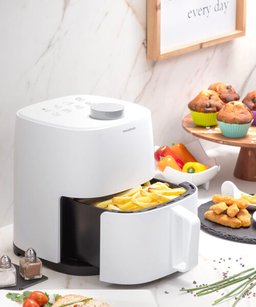 Luftfritteuse InnovaGoods Fryinn Lite 2000 Weiß 1200 W 2 L