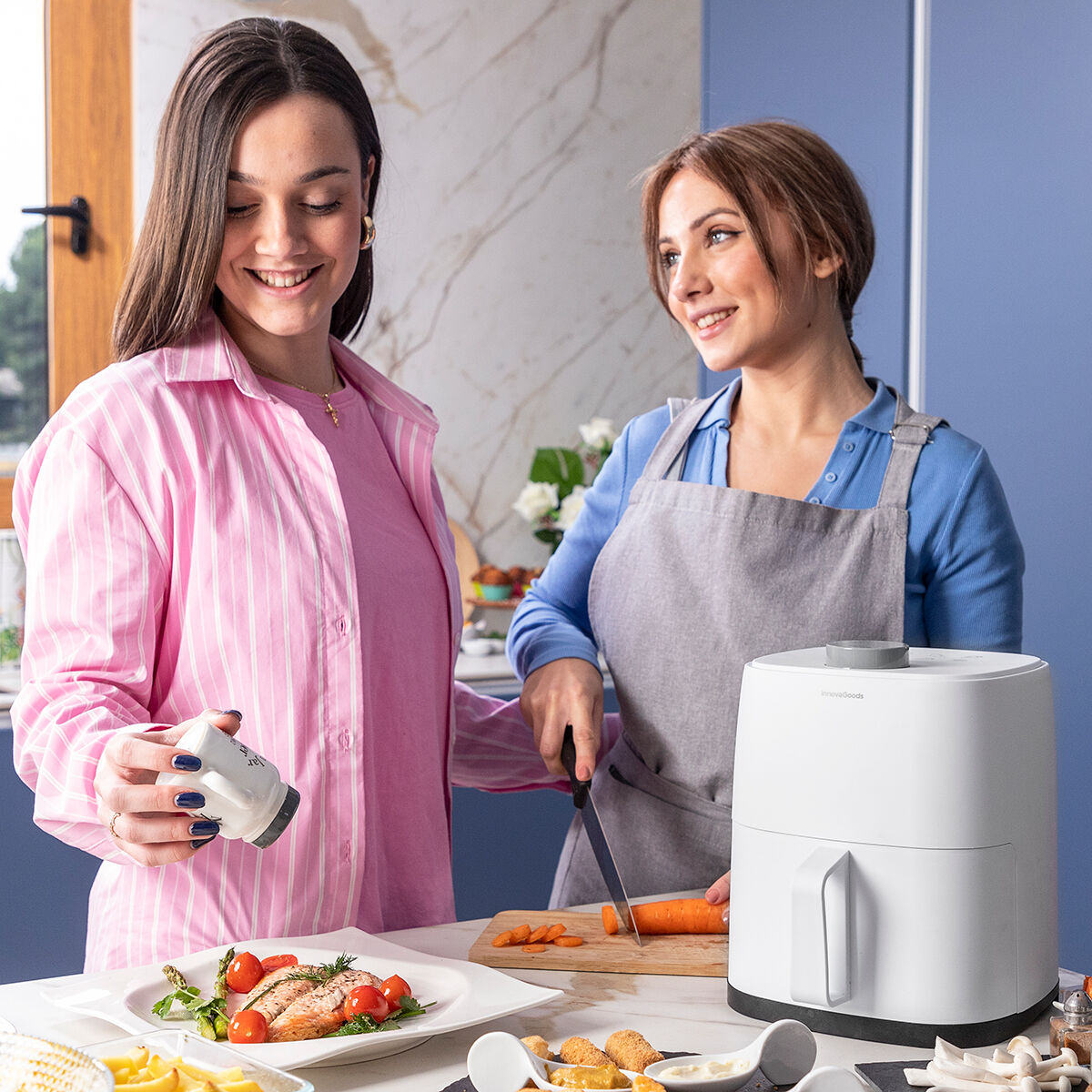 Luftfritteuse InnovaGoods Fryinn Lite 2000 Weiß 1200 W 2 L