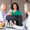 Luftfritteuse InnovaGoods Fryinn Double 8000 Schwarz 3400 W 8 L Edelstahl