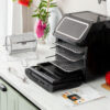 Luftfritteuse InnovaGoods Fryinn Pro Max 12000 Schwarz 1800 W 12 L Edelstahl