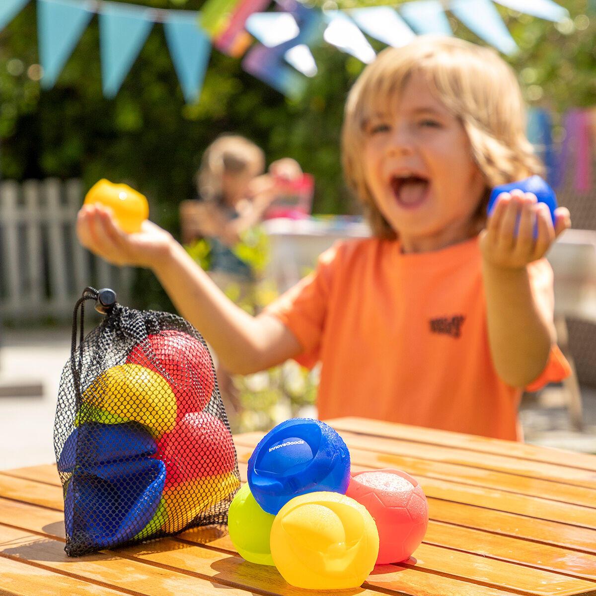 Wiederverwendbare Wasserballons Waloons InnovaGoods 12 Einheiten