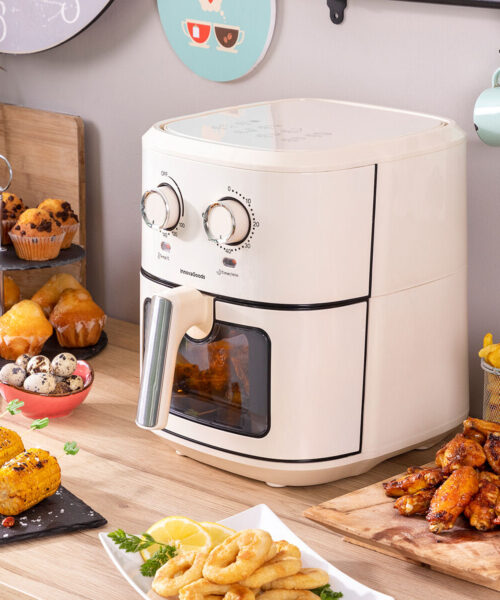 Luftfritteuse InnovaGoods Vynner Pro 6500 Creme 1700 W 6
