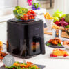 Heißluftfritteuse mit Waage InnovaGoods Fryinn Balance 5000 Schwarz 1500 W 5 L Edelstahl