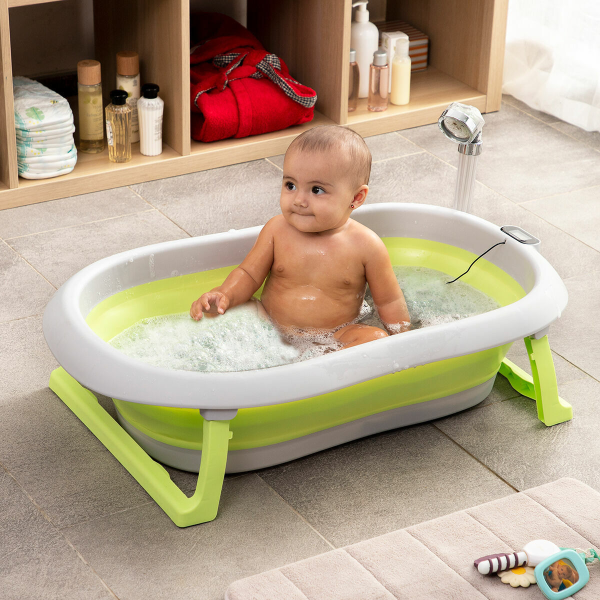 Evolutionäre faltbare Babybadewanne Fovibath InnovaGoods