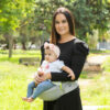 Entwicklungs-Taillengürtel-Babytrage mit Taschen Seccaby InnovaGoods