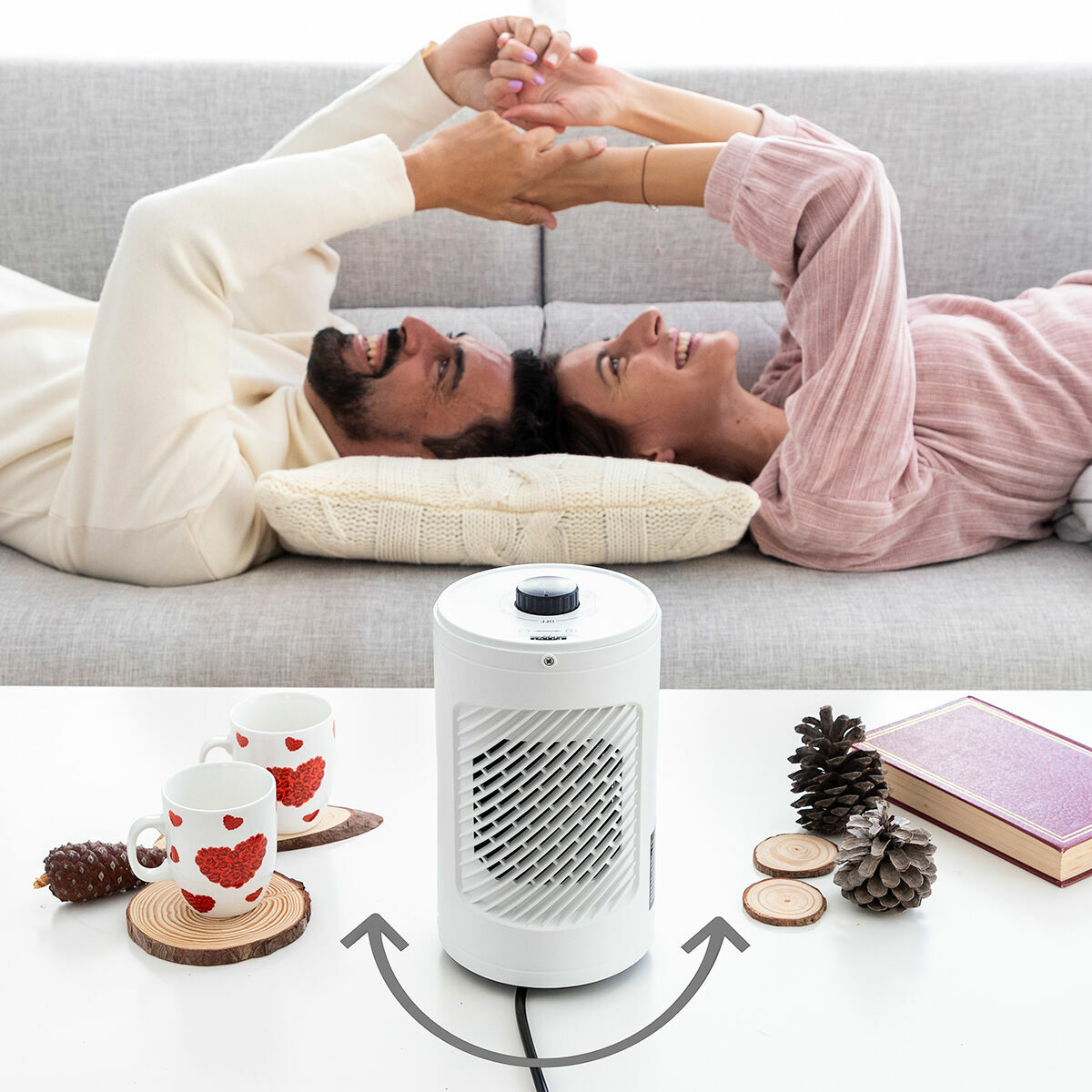 Oszillierender Keramikheizer Heramik InnovaGoods