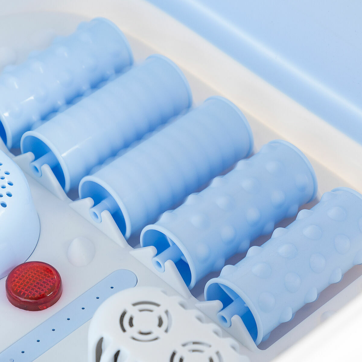 Faltbares Fußbad mit Rollen und Hydromassage Footopy InnovaGoods