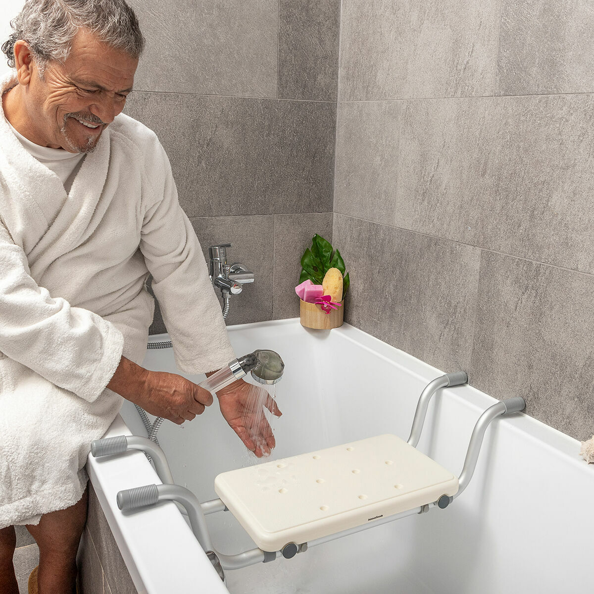 Rutschfester 2-in-1-Badewannensitz Seburett InnovaGoods