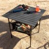 Klappbarer Campingtisch mit Korb und Abdeckung Folble InnovaGoods
