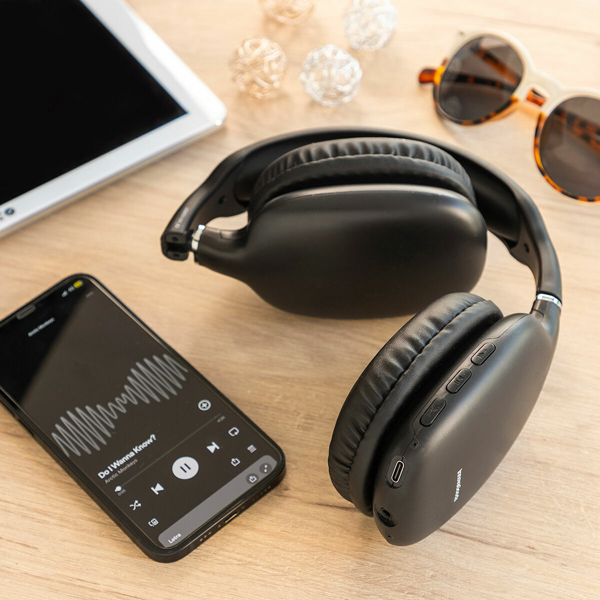 Zusammenklappbare kabellose Over-Ear-Kopfhörer Folbeat InnovaGoods