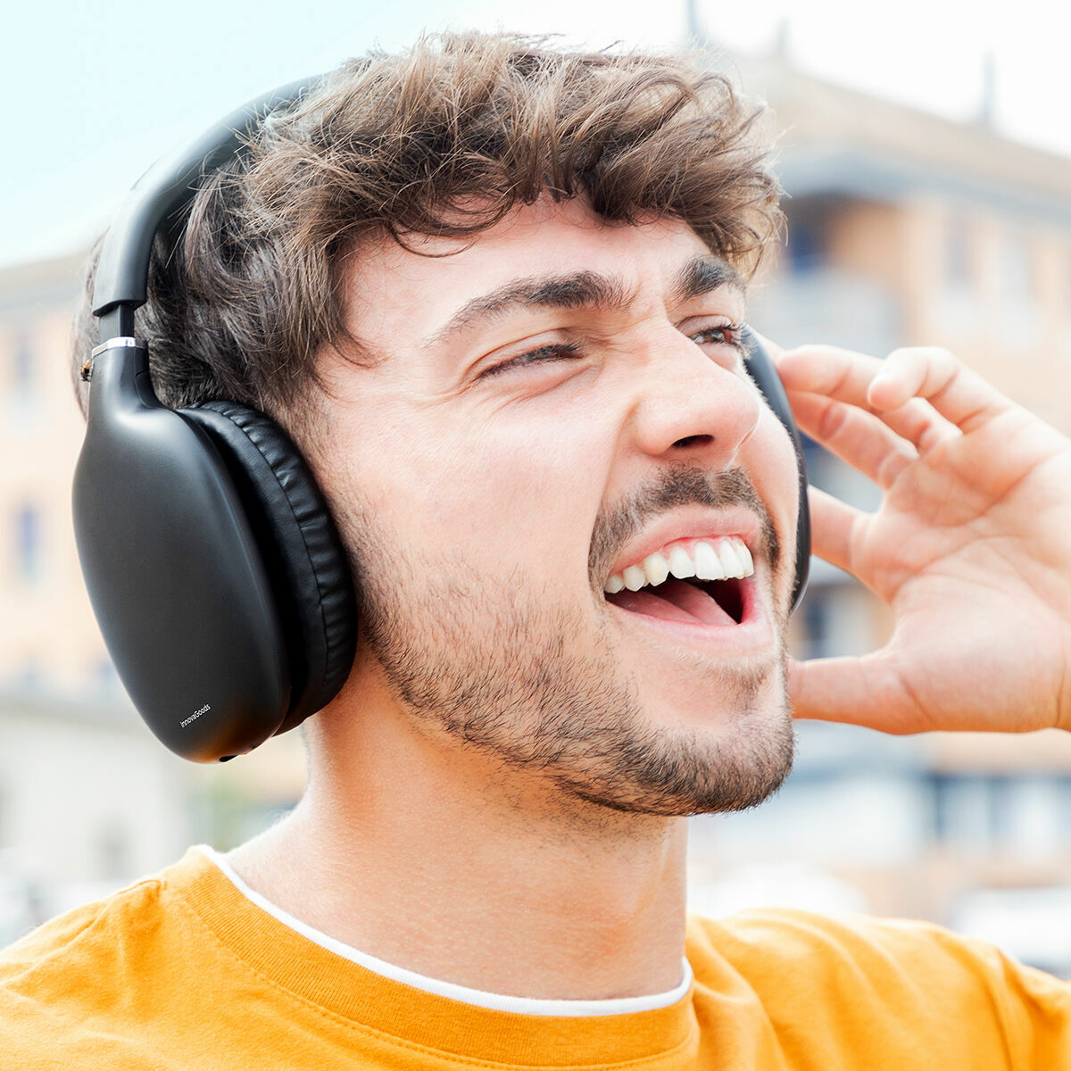 Zusammenklappbare kabellose Over-Ear-Kopfhörer Folbeat InnovaGoods