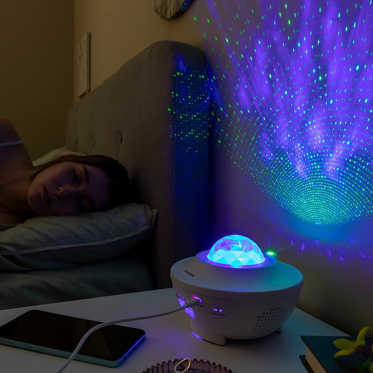 LED-Sternprojektor mit Lautsprecher Sedlay InnovaGoods