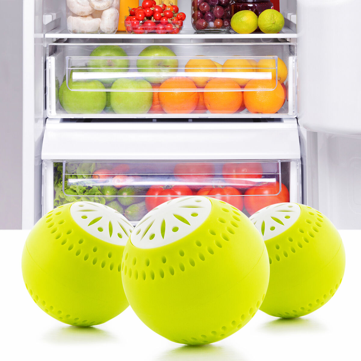 Kühlschrank Eco Balls InnovaGoods 3 Einheiten