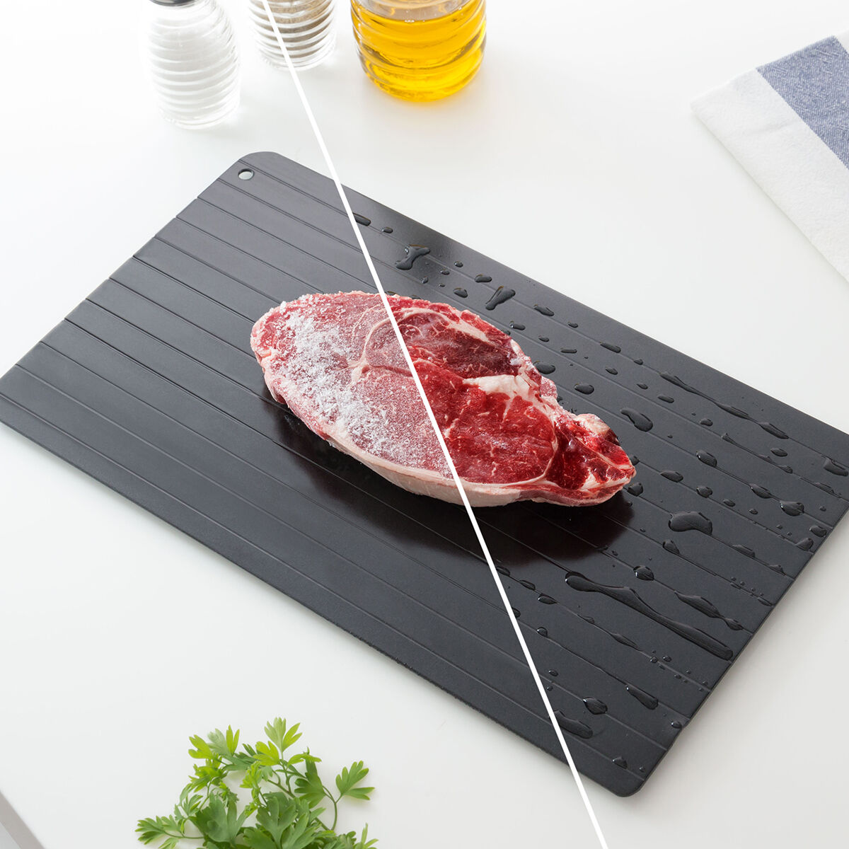 Schnellauftauplatte Qheat InnovaGoods