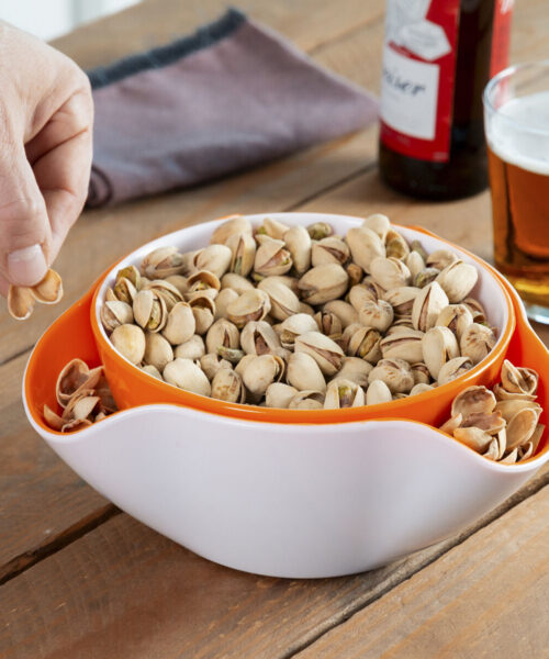 2-in-1-Snackschale InnovaGoods 2 Stück