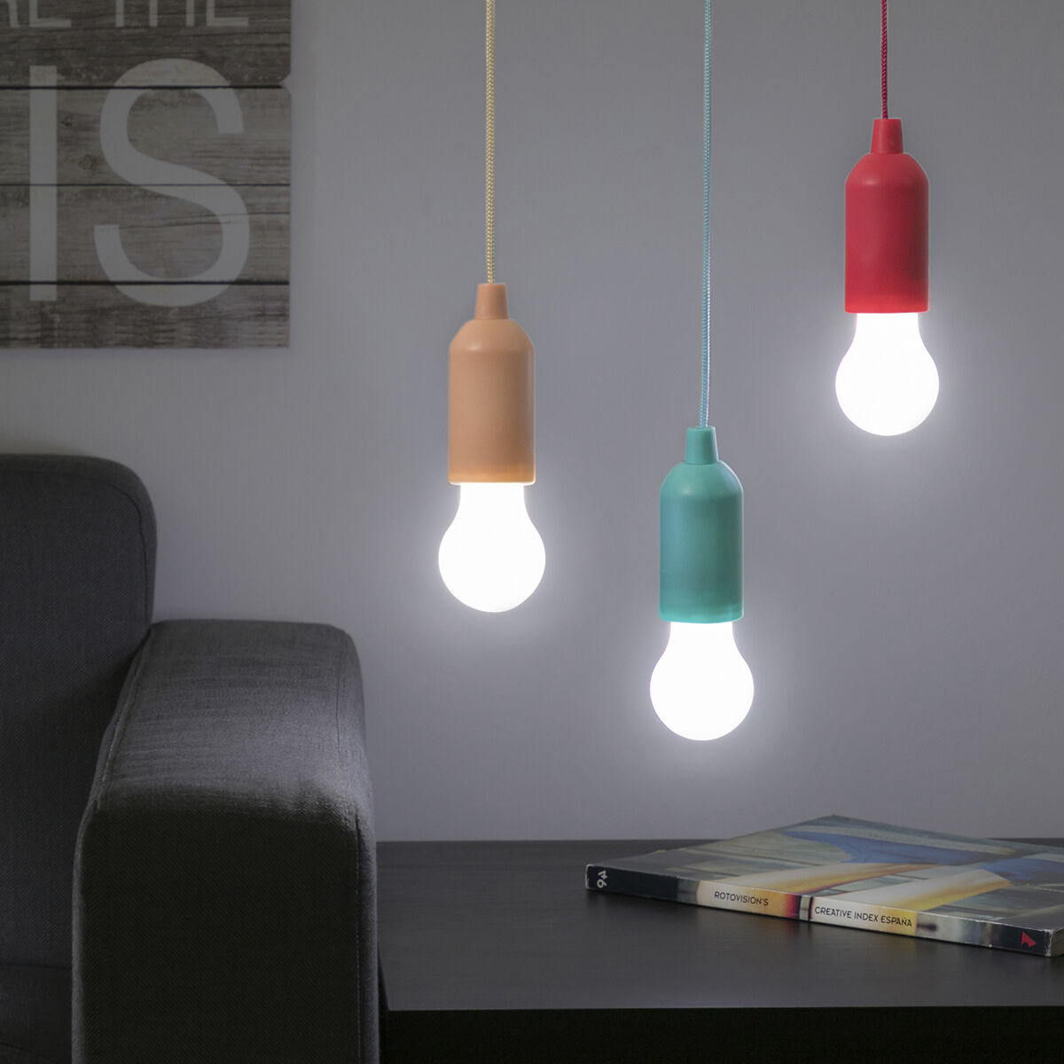 Zugschnur-LED-Glühbirne Bulby InnovaGoods