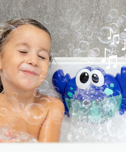 Musikalische Krabbe mit Seifenblasen für das Bad Crabbly InnovaGoods