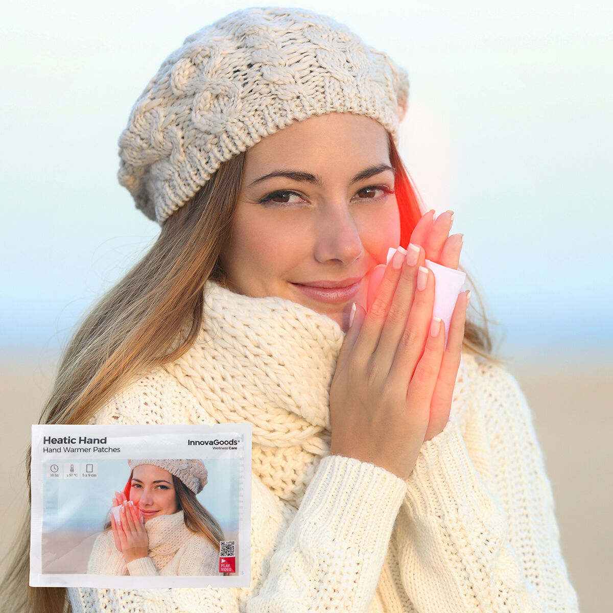Handwärmepflaster Heatic Hand InnovaGoods 10 Einheiten